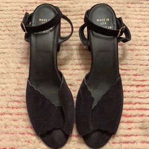 American Apparel Ankle Strap Heels